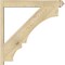 Ekena Millwork Balboa Arts & Crafts Rough Sawn Outlooker, Douglas Fir, 6"W x 38"D x 38"H OUT06X38X38BOA03RDF - alternate 4
